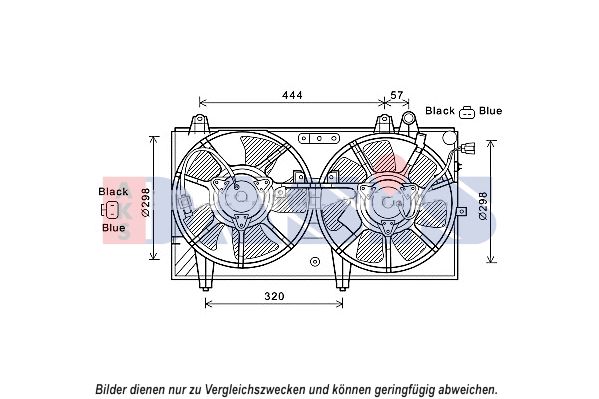 AKS DASIS Ventilators, Motora dzesēšanas sistēma 118043N